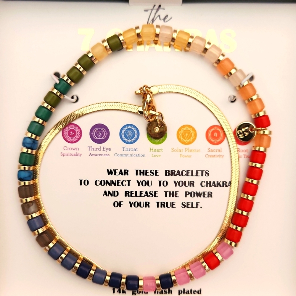 7 chakras bracelet